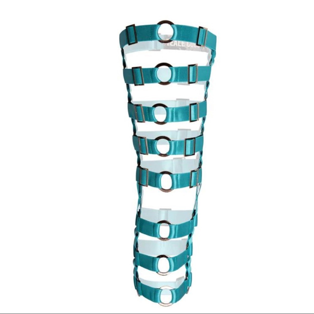 Teal Leg Harness